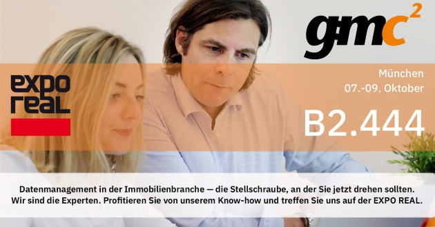EXPO REAL: Datenmanagement in der Immobilienbranche – die Stellschraube, an der Sie jetzt drehen sollten.