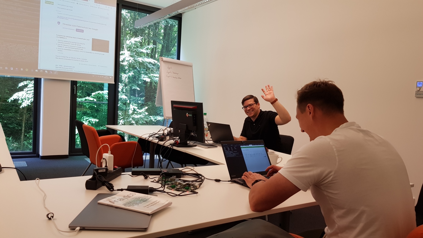 gmc² Vorbereitung zum Hackathon auf der TDWI 2019